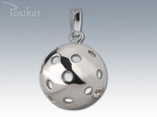 Přívěsek florbalový míček